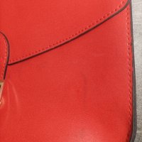 Червена ежедневна дамска чанта, снимка 5 - Чанти - 40115101