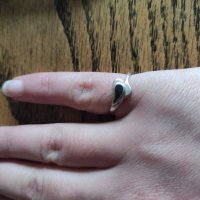 Сребърен пръстен (115), снимка 2 - Пръстени - 39893942