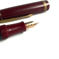 Стара писалка 14к злато писец, снимка 8 - Антикварни и старинни предмети - 43996599