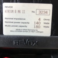 Revox Atrium B MK II, снимка 6 - Тонколони - 33201023