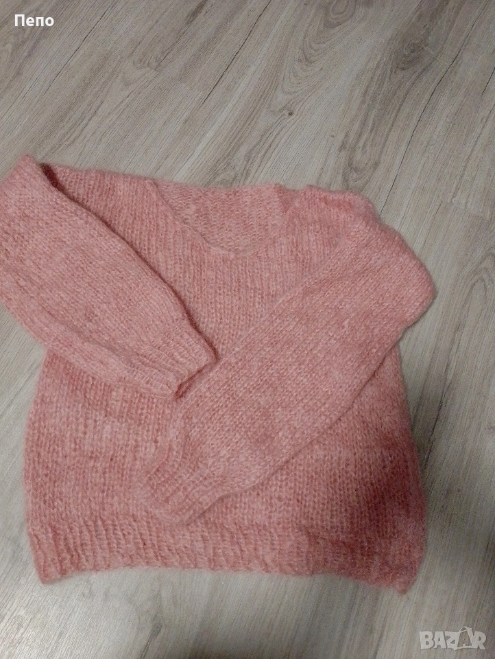 Розов пуловер, снимка 1