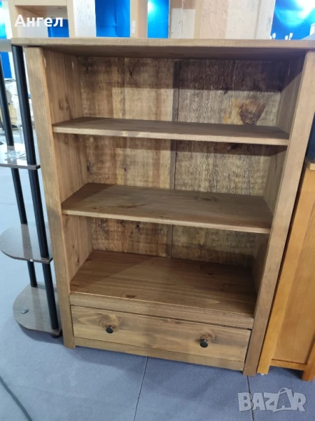 Дървен шкаф за книги нов внос от Англия , снимка 1