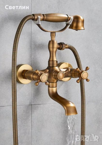 ,,Ретро,, душ комплекти-100%месинг, снимка 1