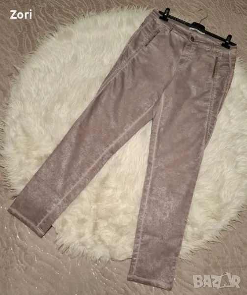 СТРАХОТЕН сребритт панталон/дънки, снимка 1