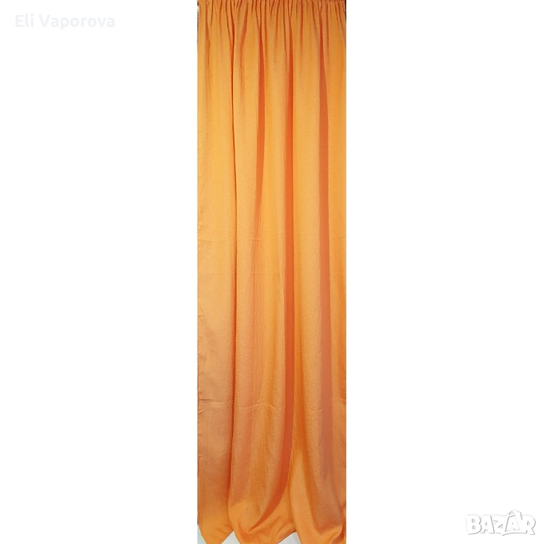 Готово перде плътно оранж  , снимка 1