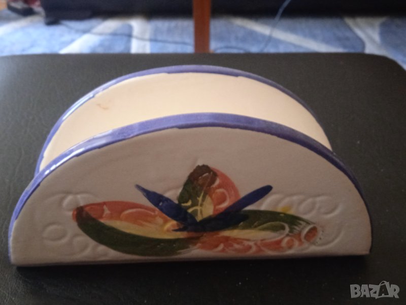 Салфетник Порцелан / Поставка за салфетки от порцелан, снимка 1