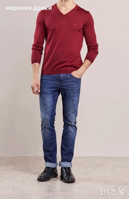 BOSS ATHLEISURE Pre-owned Jumper - red L, снимка 1