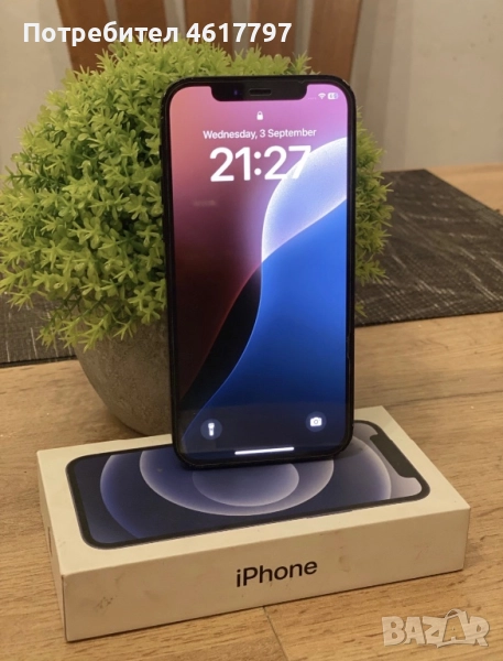 iPhone 12 Black, снимка 1
