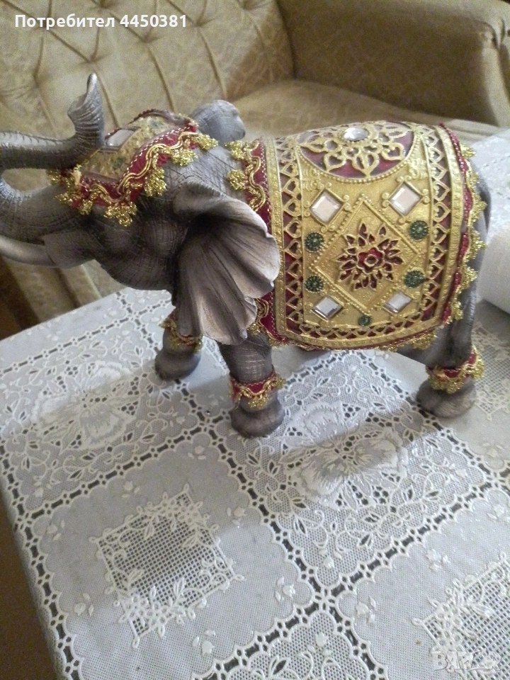 Стара декоративна статуетка, снимка 1