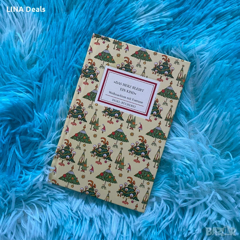Немска книжка „Das Herz bleibt ein Kind'' – Weihnachten mit Fontane, снимка 1