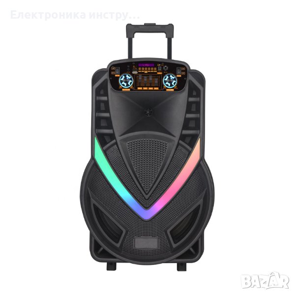 F15МОЩНА F15 Караоке Тонколона 15 1500W Безжичен Микрофон, снимка 1