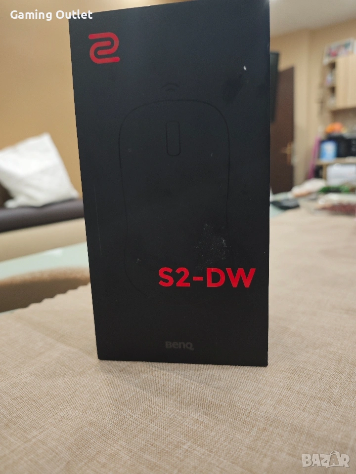 BenQ Zowie S2-DW Wireless 4K – Геймърска мишка за eSports, снимка 1