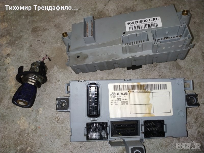 Бодиконтрол модул 46774360 фиат пунто 2002 бензин 46520600 iaw59.m2 hw002, снимка 1