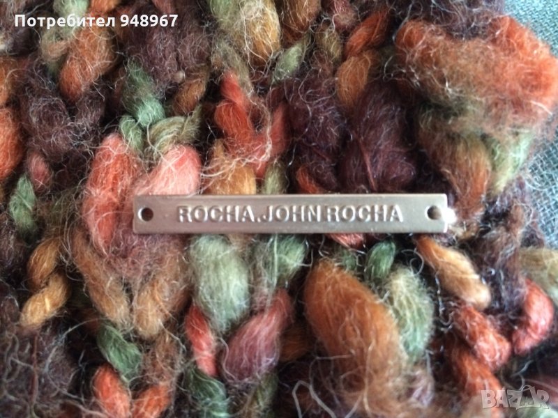 JOHN ROSHA зимен шал, снимка 1