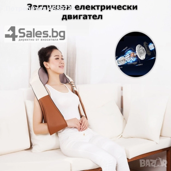 Шиацу масажор за врат и гръб, снимка 1