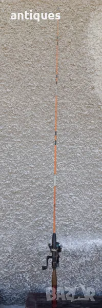 Стара въдица - алуминиева - руска - 186см, снимка 1