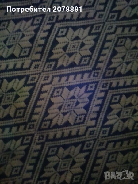 Ръчно тъкано килимче от миналия век , снимка 1