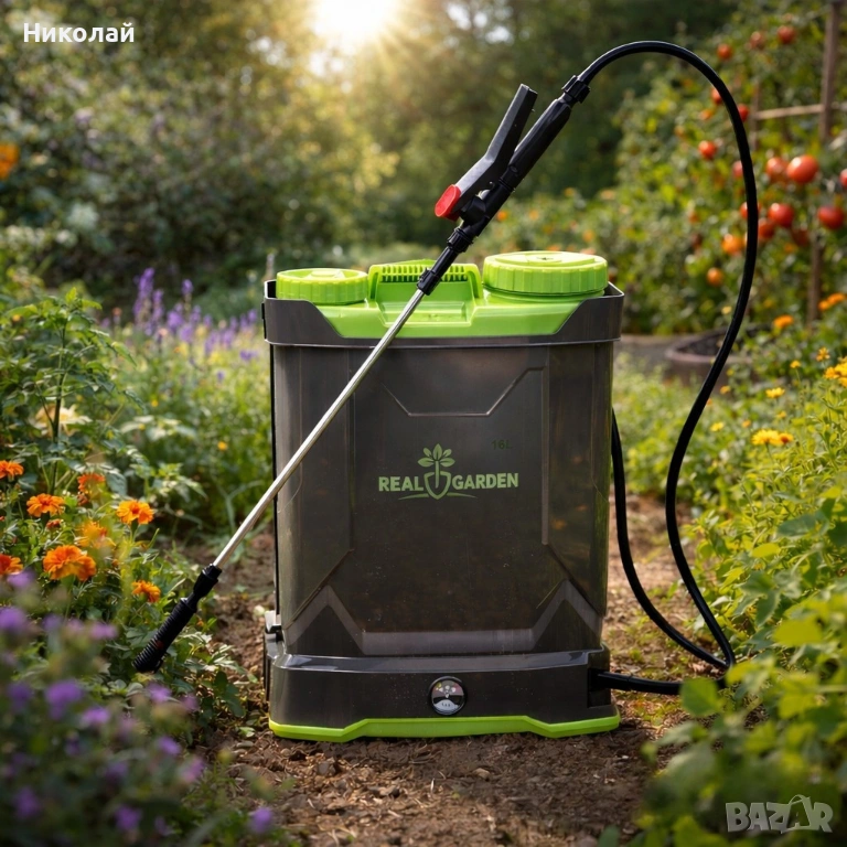 Оригинална Акумулаторна пръскачка 16L – Електрическа, 12V, снимка 1