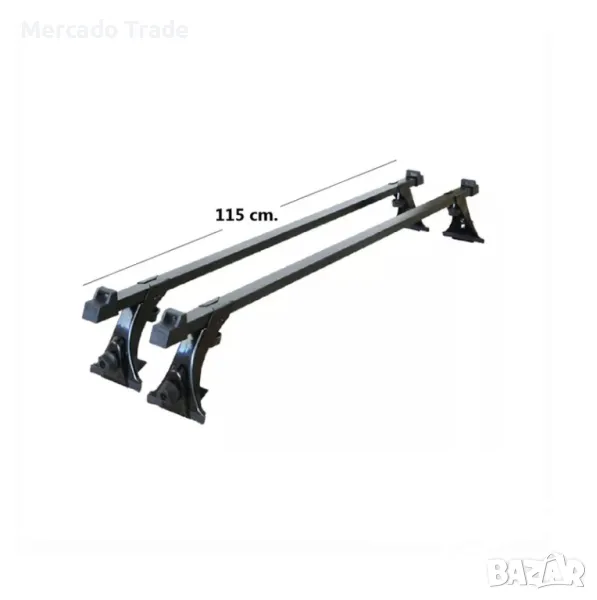 Напречни греди за кола Mercado Trade, Багажник RB100, 115см, До 90кг, снимка 1