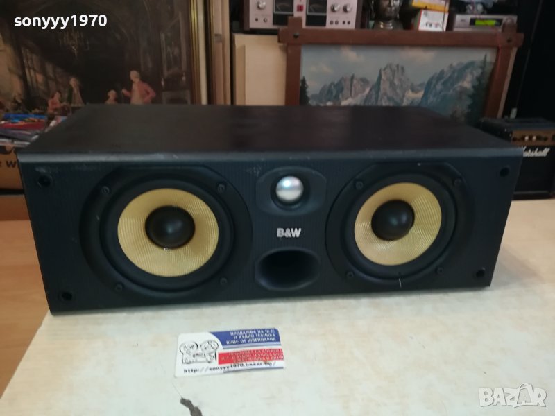 B&W CC6 S2 120W/8ohm-KEVLAR CENTER-MADE IN ENGLAND G1111231318, снимка 1