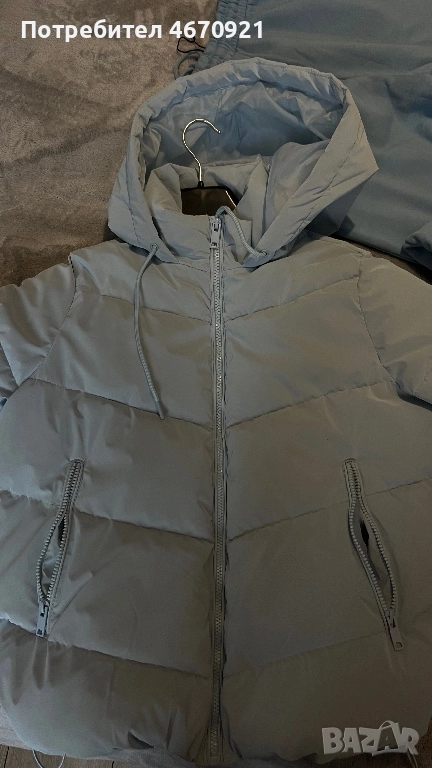 дамско синьо яке, ново състояние, снимка 1