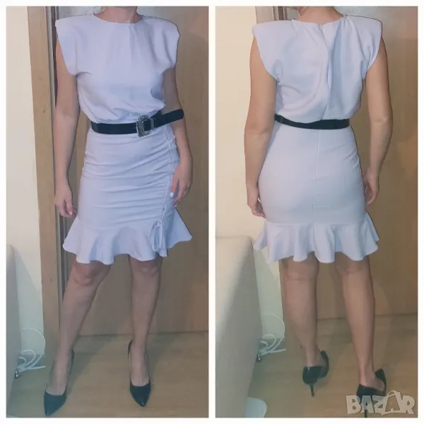 Елегантна лилава рокля Fervente , снимка 1