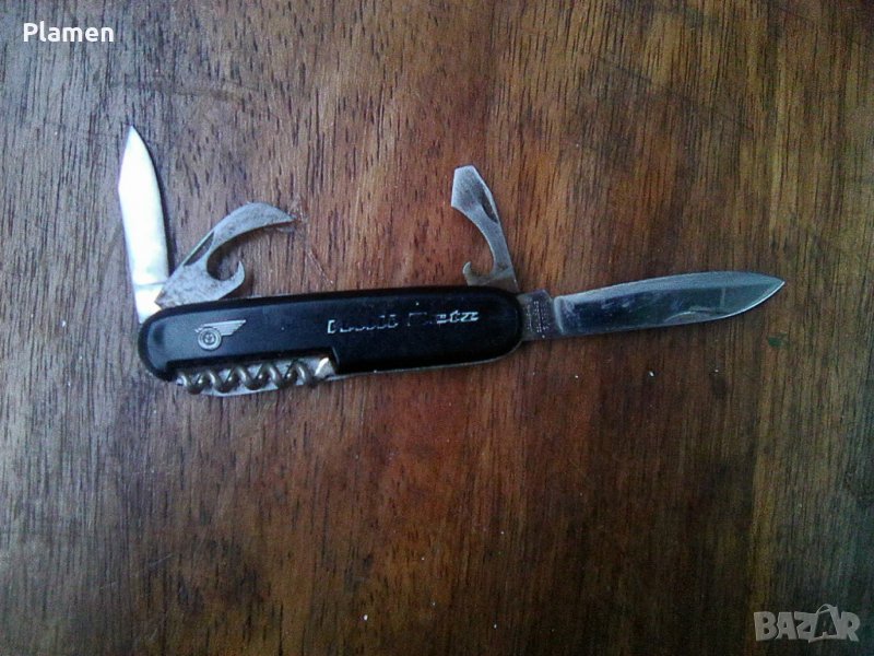 Сгъваем немски нож с 6 функции, снимка 1