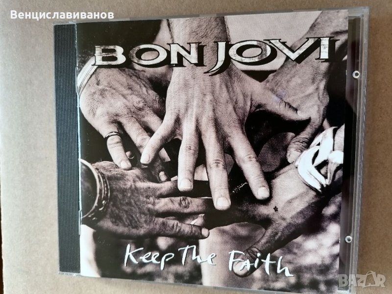 BON JOVI - keep The fait / ОРИГИНАЛЕН диск , снимка 1