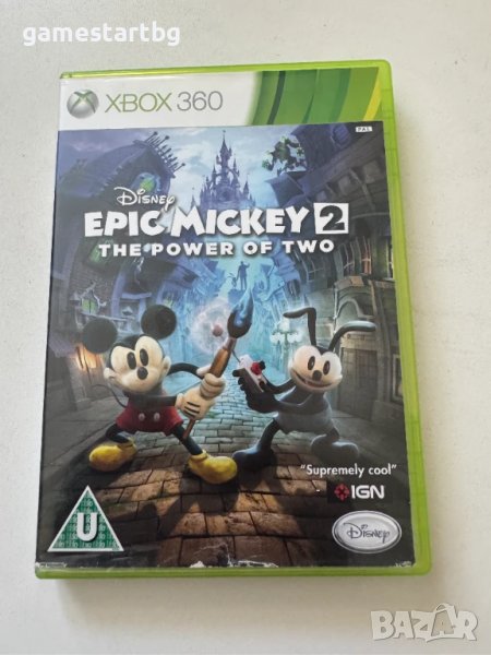 Disney: Epic Mickey 2: The Power of Two за Xbox 360/Xbox one, снимка 1