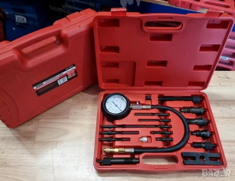 Комплект за тест на компресия на дизелови двигатели, снимка 1
