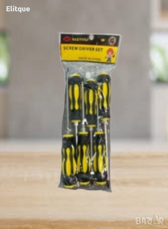 Комплект ударни отвертки 7 броя, снимка 1