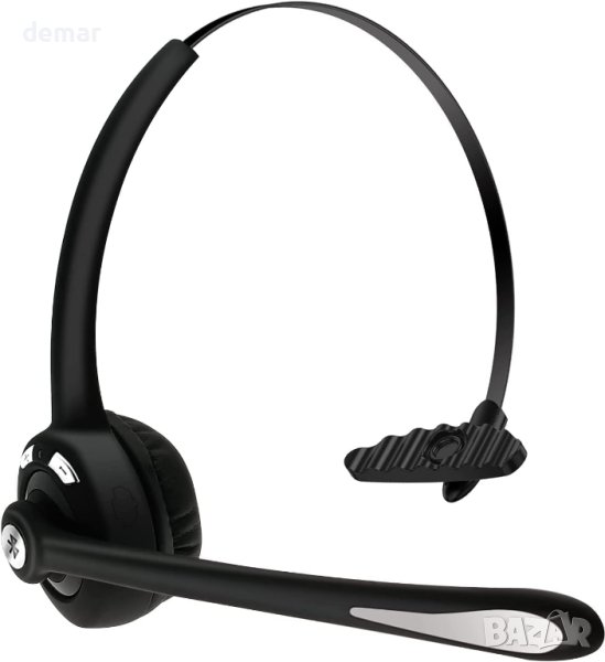 Bluetooth слушалки с микрофон, V5.1, шумопотискащи безжични, снимка 1