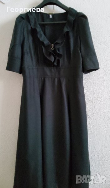 Черна рокля от популярна българска модна къща, снимка 1