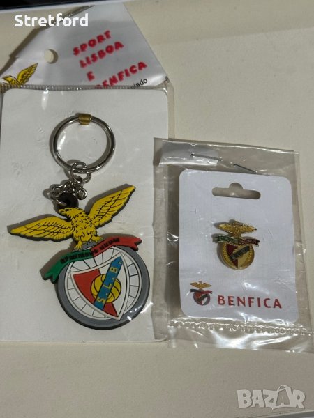 Бенфика ключодържател и значка, снимка 1