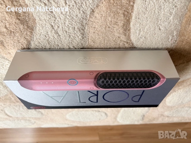 TYMO PORTA – безжична загряваща четка, като нова, снимка 1