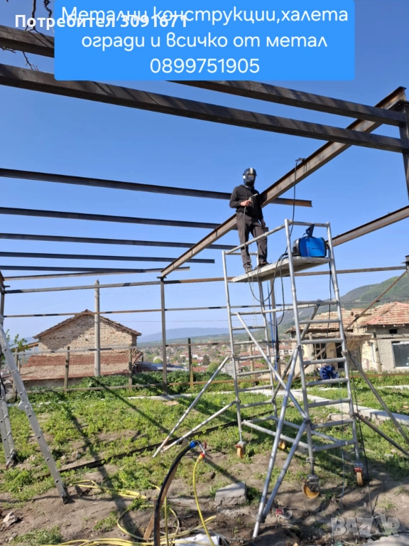 Халета гаражи и всичко от метал, снимка 1