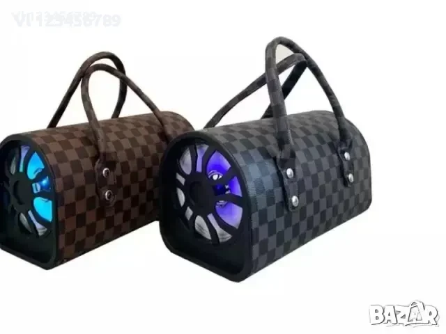 Преносимa /чанта/ караоке BT/USB/TF/AUX колонка 6” -УНИКАЛНА, снимка 1