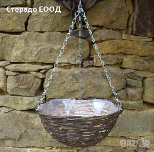ВИСЯЩА КОШНИЦА ОТ РАКИТА, снимка 1