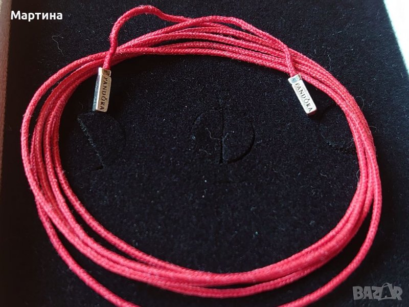 Pandora текстилно колие-гривна 100см., снимка 1