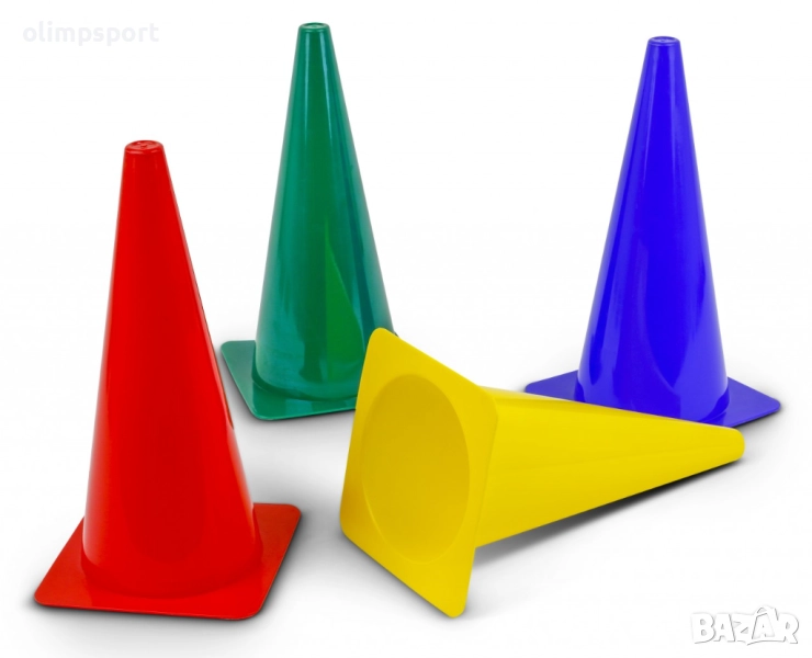 конус пластмасов нов височина 48 см  , снимка 1