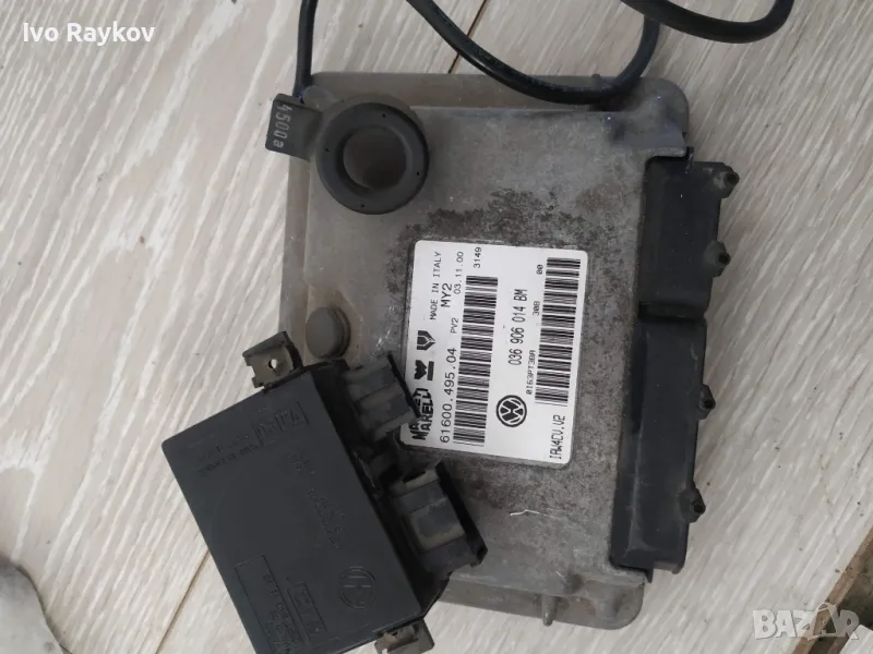 Моторен компютър ECU VW Polo , комплект 036 906 014 BM , 6160049504, снимка 1