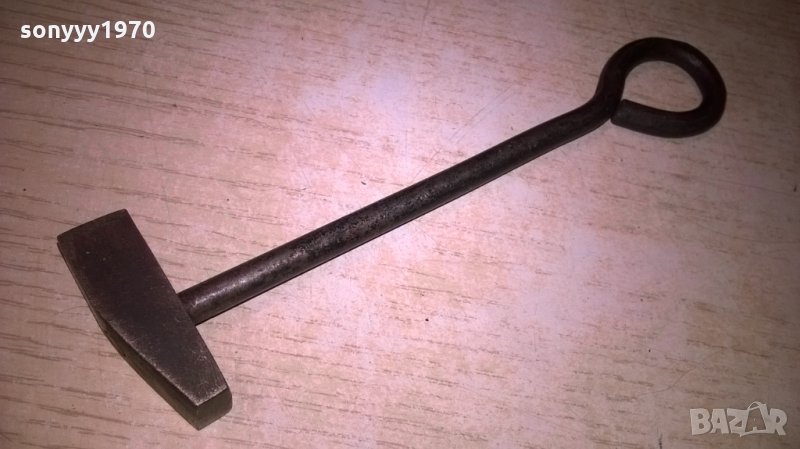 малко специално чукче-метал-15х4х1см, снимка 1