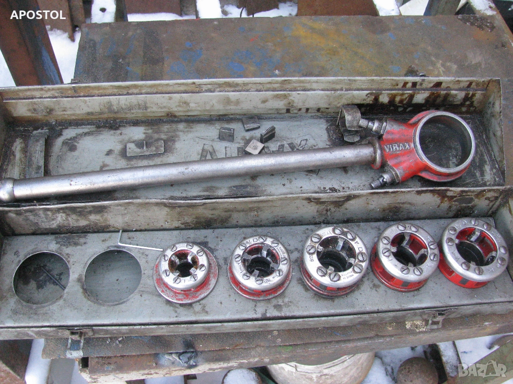 VIRAX ФРЕНСКА ВИНТОНАРЕЗКА ВИНТОРЕЗ ПЛАШКА ПАФТА, снимка 1