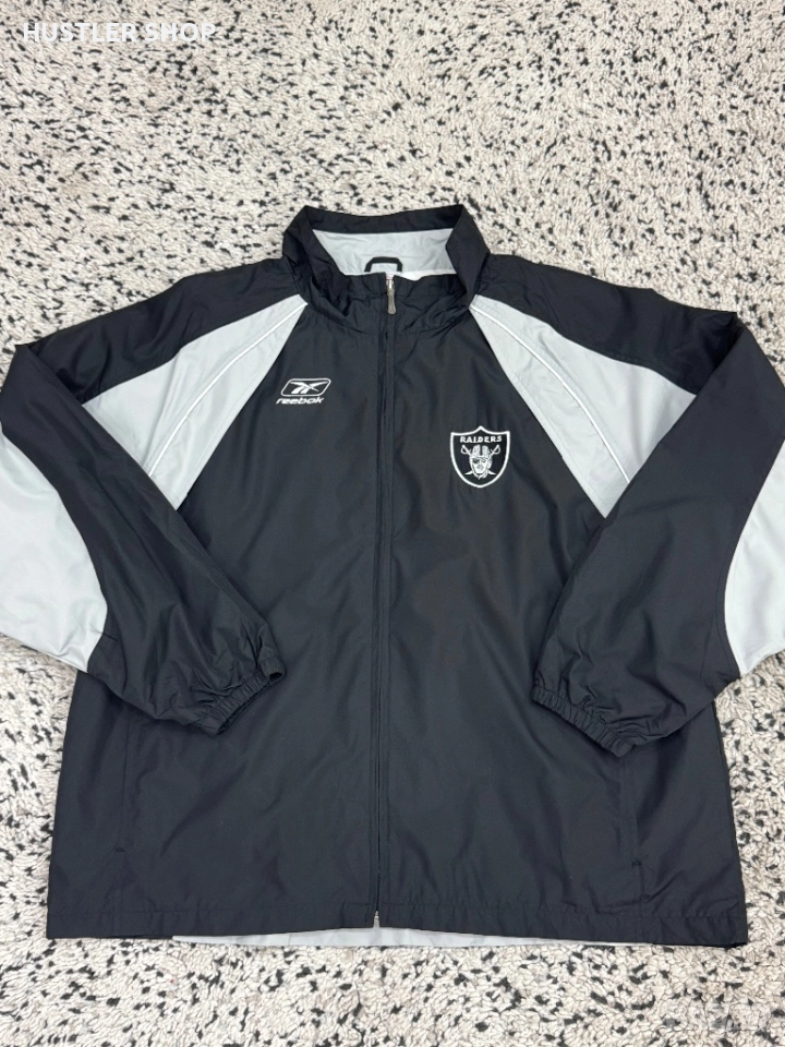 Мъжка ветровка REEBOK NFL RAIDERS. Размер XL, снимка 1