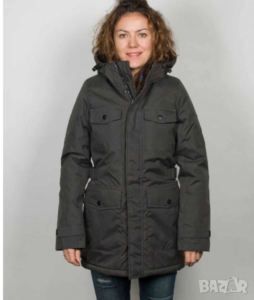 Дамско водоотблъскващо яке Carhartt W'S Mountain Coat Asphalt с дебела подплата = размер S, снимка 1