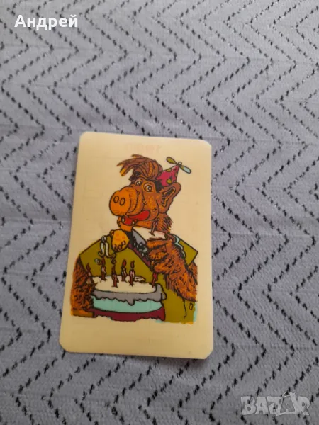 Календарче Алф 1990 #2, снимка 1