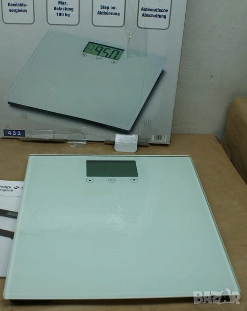 Кантар до 180 кг с батерии AAA, снимка 1