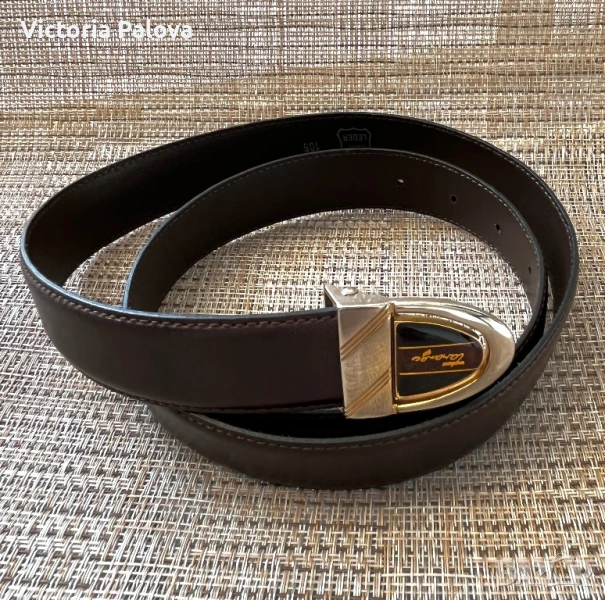 Красив скъп колан естествена кожа, снимка 1