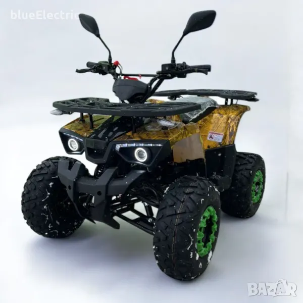 Бензиново ATV | АТВ blueElectric 150cc | кубика Grizzly Yellow Camo, снимка 1