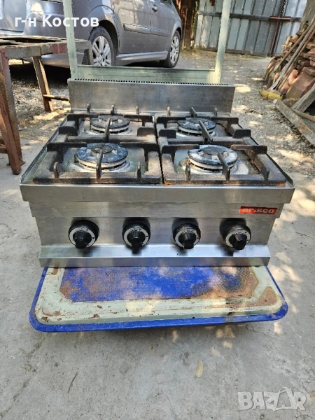 Газов Котлон 4-ка. със защита СЕ Цена 700лв., снимка 1